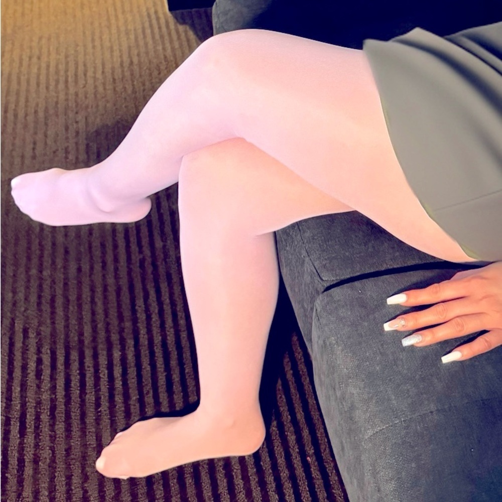 Semi Opaque Pink Tights